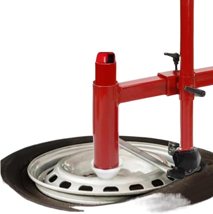 Manual Tire Changer Duck Head Adapter Kit Made of Cast Iron for Passenger Car Tires, Compatible with 13–20 Inch Rims
