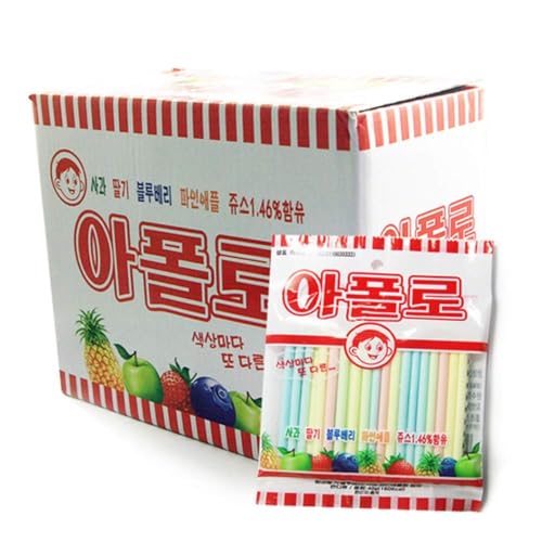 Apollo Straw Candy 36g, Pack de 20 miniatura 1