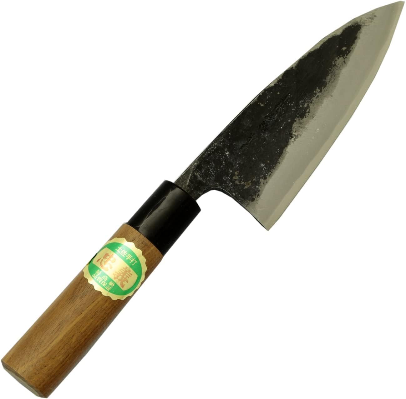 Tosa Knife, Black Uchi, Deba Knife, Blue Steel, No. 1, 8.3 inches (210 mm)