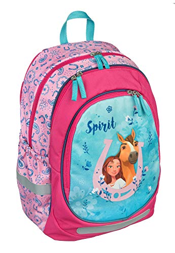 Undercover DreamWorks Spirit: Mochila escolar  43 cm   color azul