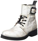 Material exterior: Cuero FLY LONDON KARA664FLY, Botas de Combate Mujer, Pearl, 38 EU