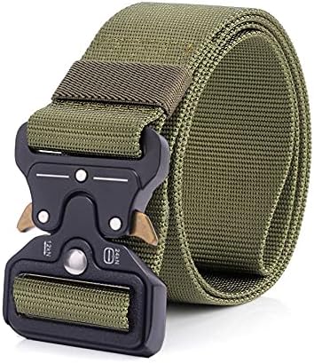Men's Tactical Belt Metal Buckle, 49*1 