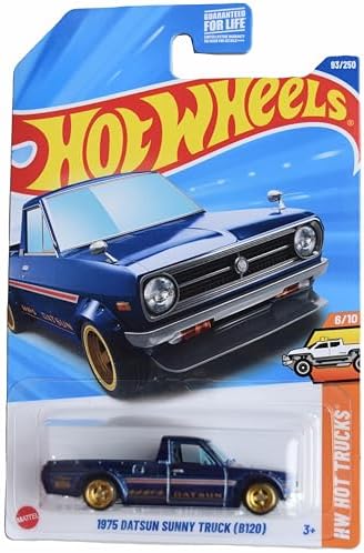 Hot Wheels Super Treasure Hunt 1975 Datsun Sunny Truck, HW Hot Tr...