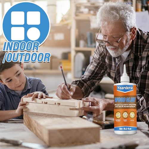 Yeardera MCJS-002 35.2Oz Wood Glue, Clear Strongest Glue thumb #4
