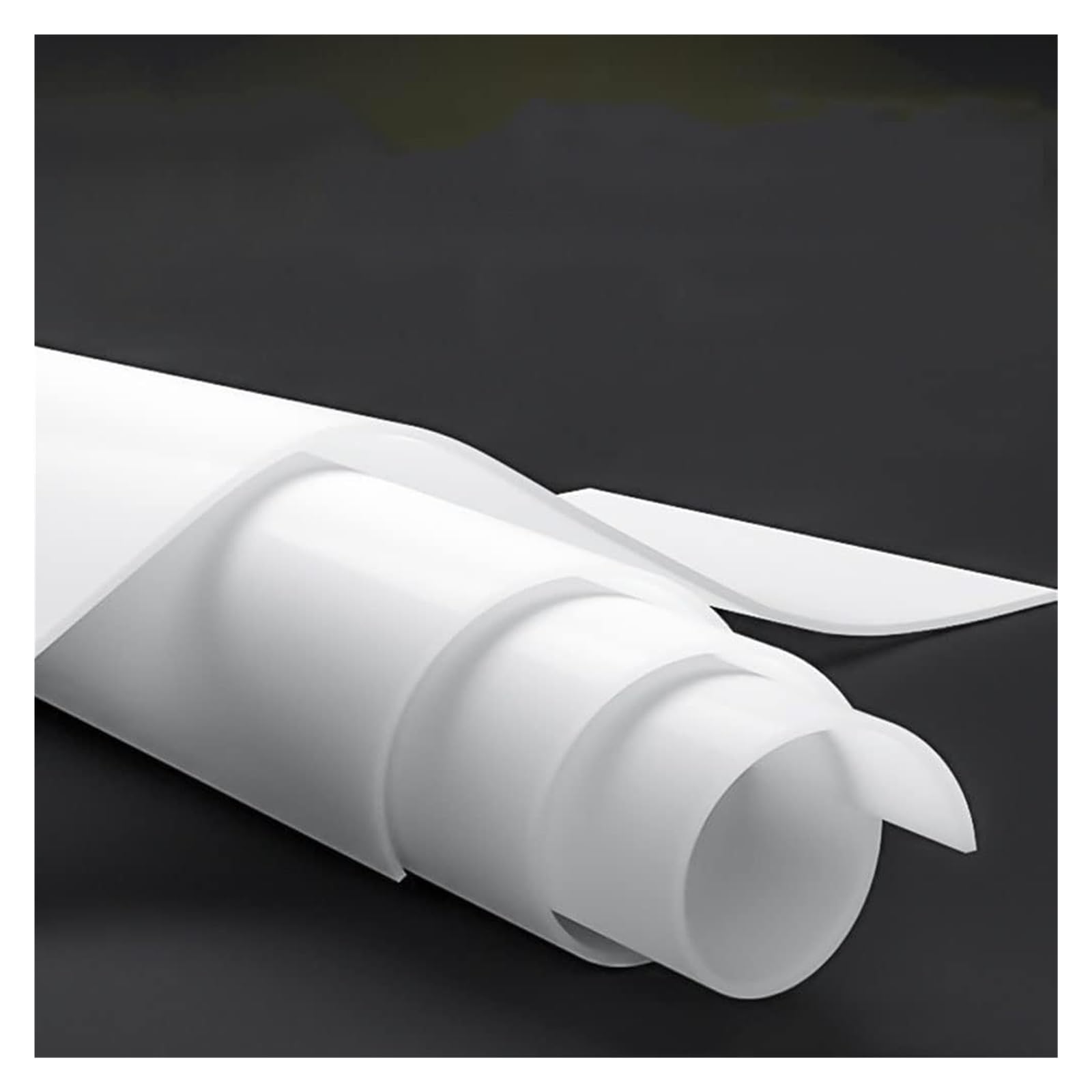 strapazierfähige Unterlage, Silikon, 1 Stück, 500 x mm, Silikonkautschukplatte, 2, 3, 4 Dicke, hitzebeständige Platte, durchscheinende Matte(500X500X4mm)