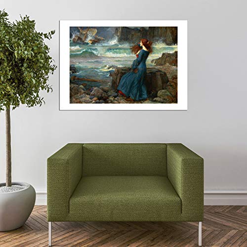 Affiche The Tempest John William Waterhouse Medium Spiffing Prints Art - 7
