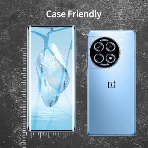 Verre trempé OnePlus 12R avec protection objectif caméra verre 9H complet - 6