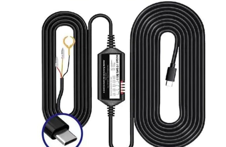 Type-C Dash Cam Hardwire Kit | 24-Hour Parking Monitoring with Low Voltage Protection | Universal 12V-24V Fit | 3.5 Meter Cable | for Front Fuse Cars | Type-C Output for All Dash Cams-image-28
