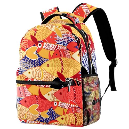 Sac à dos d'école grand volume multicolore pour soulager le dos des ados