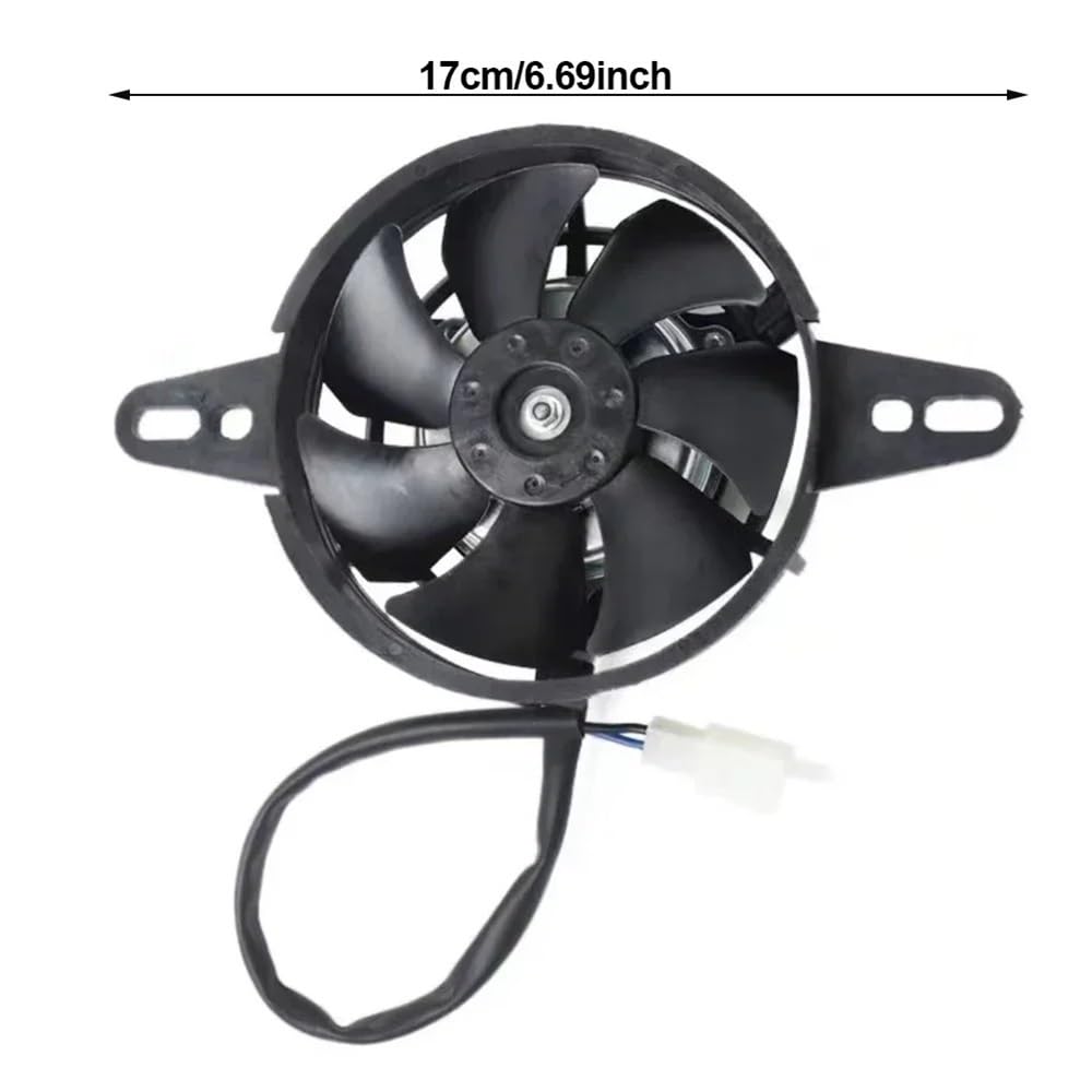 Ventilateur radiateur Ventilateur Refroidissement Moto 12V