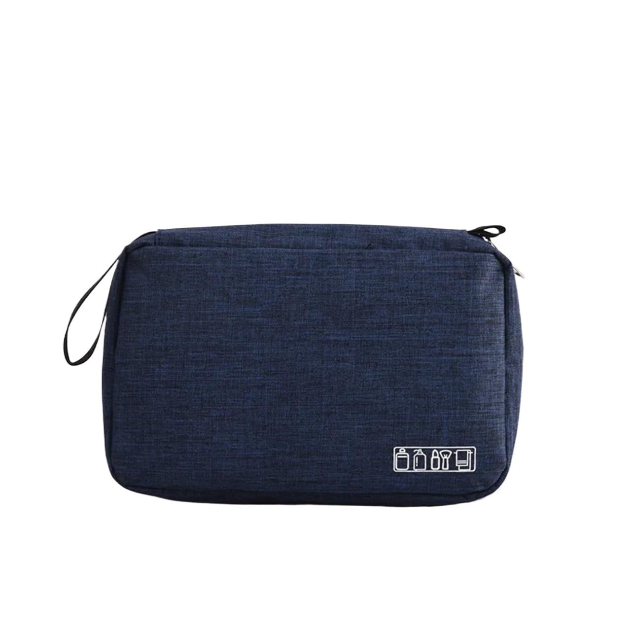Trousse, Borsa for cosmetici da appendere for uomo e donna(Dark Blue)