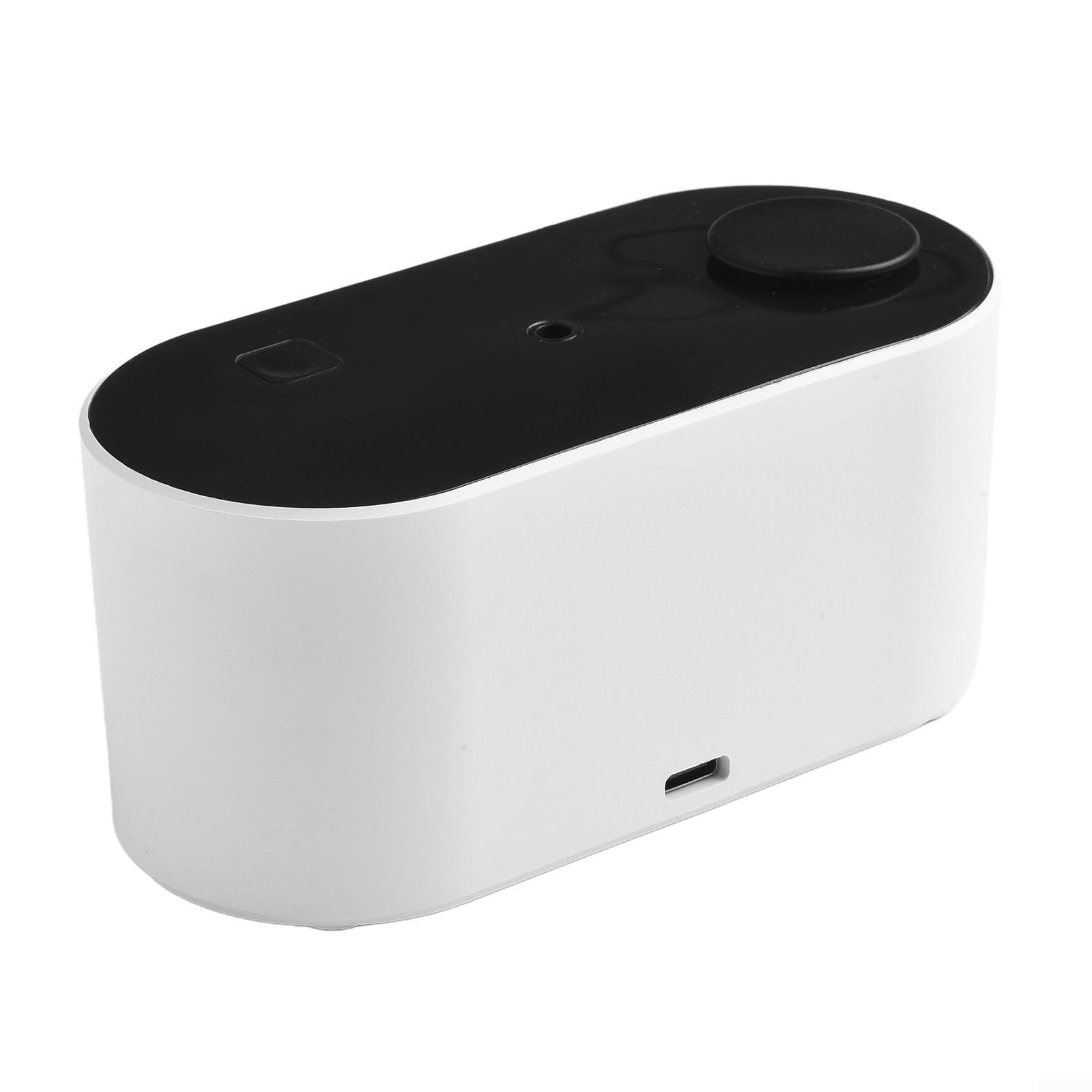 Nebulizzatore senza acqua, diffusore di oli essenziali, 2000 mAh, ricaricabile, erogatore di profumo puro, senza calore, senza acqua, per casa, camera da letto, ufficio, soggiorno, deodorante nero