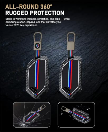 Image of Metalyx Key Cover for Kia Seltos 2026 || HTK HTK(O) HTX HTX(A) GTX GTX(A) || Smart Metal Key Fob Case with Keychain || Anti Scratch | Fall Safe | New Seltos 2025 Facelift KeyFob Case