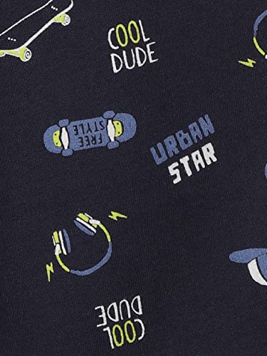 Image of Jockey CB03 Boys Super Combed Cotton French Terry Printed Shorts with Turn Up Hem Styling (Colors & Prints May Vary)