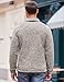 COOFANDY Men Casual Knit Pullover Sweatshirt Slim Fit Thermal Fashion Sweater