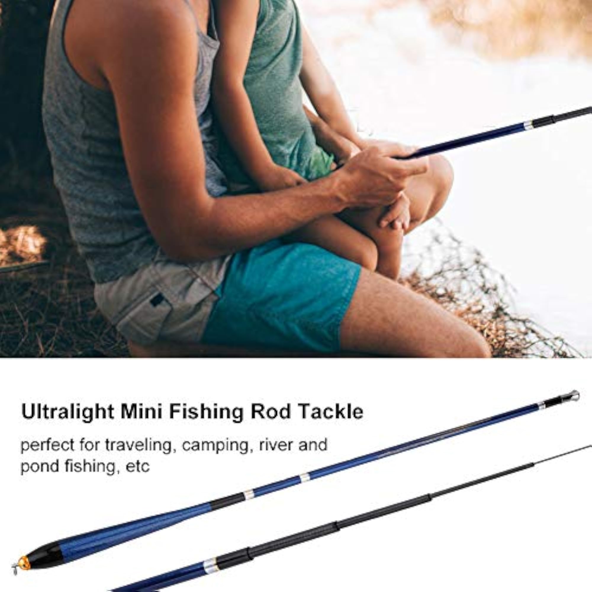 Ultralight Mini Portable Fishing Rod for Tackle