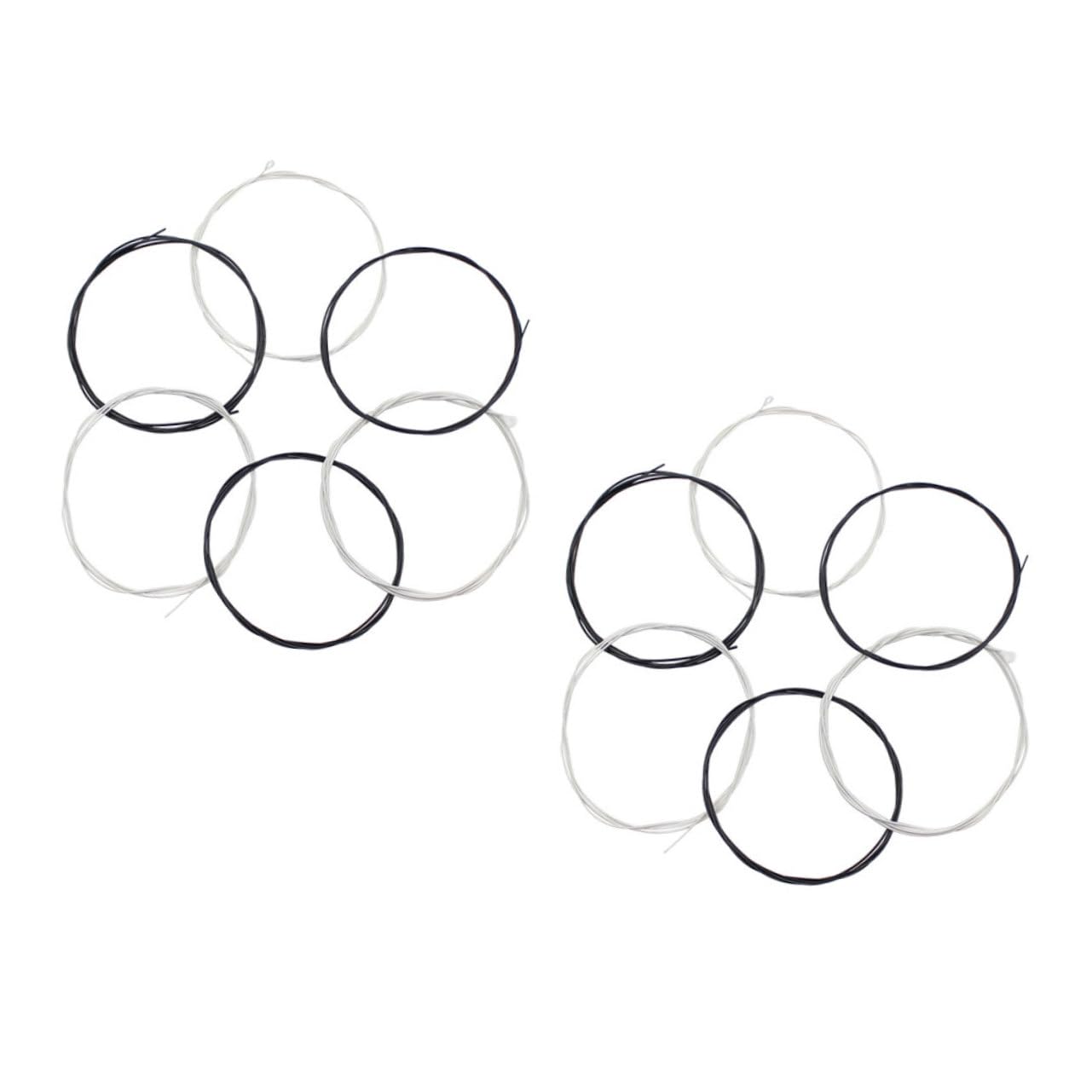 Generic Guitar Replacement String Kit (2 Sets) Classical Guitar Strings Strong Treble Bright Bass Harmonious Chords Present