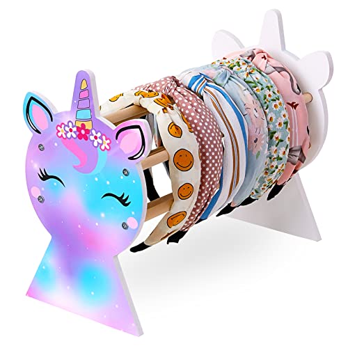 Basumee Girls Headband Holder, Hair Hoop Headbands Display Organizer Stand
