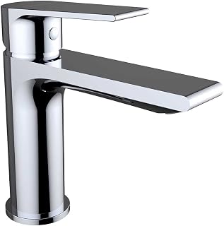 Clever 60100 Grifo de Lavabo Monomando 105Mm Econature, Xtreme, Cromado