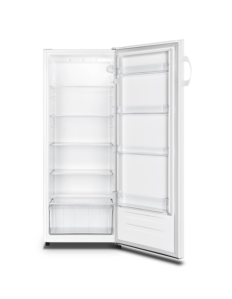 Gorenje R4142PW Kühlschrank, Kühlteil 242 Liter, 144 cm Höhe, CrispZone, Eco-Modus, LED Beleuchtung, BxHxT: 55 × 143,4 × 54,2 cm, Weiß