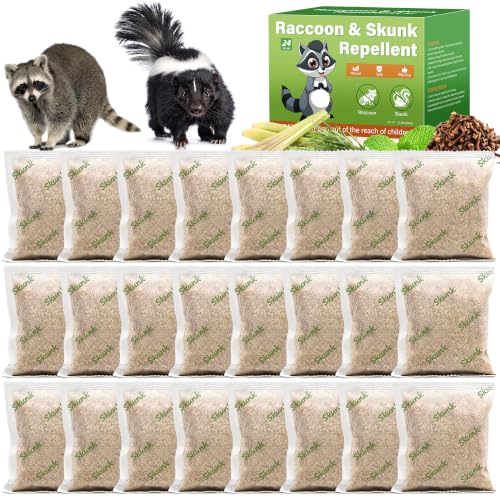 24 Pcs Peppermint to Repel Skunk...