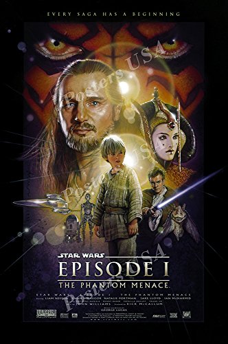 Posters USA - Star Wars Episode I The Phantom Menace Movie Poster GLOSSY FINISH- FIL322 (24" x 36" (61cm x 91.5cm))