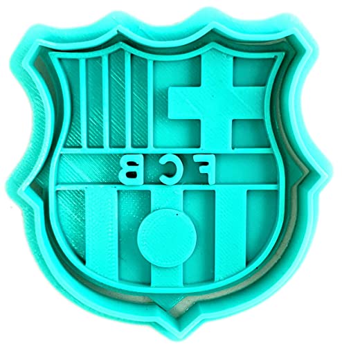 Molde Cortador de Galletas de Fútbol Club Barcelona - Barça (Turquesa) Cover