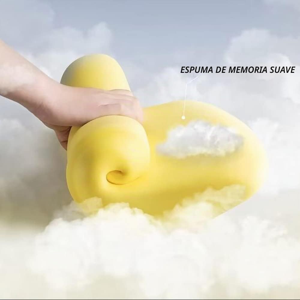 Carodi Cojín cervical de cuero para coche, cojín cervical, soporte cervical de espuma viscoelástica 100 %, cómodos asientos de coche de viaje y cojines suaves para la oficina en casa, negro, un juego