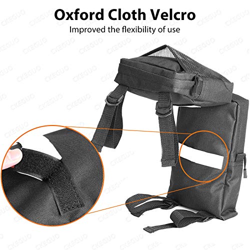 image for CKEGUO ATV Fender Bags, 2-Pack Motorcycle ATV Tank Saddlebags, Univers