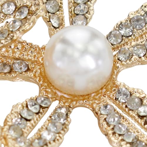Image of Leopard Brooch Pin Jewelry Vintage Spotted Leopard Rhinestone Crystal Brooch Pin Lapel Pins Back