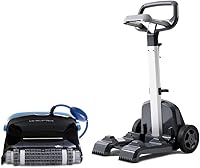 Vista 15 de Dolphin Nautilus CC Plus Wi-Fi - Aspiradora robótica automática para piscina, siempre limpia, nunca se carga, con cepillo para escalar la pared