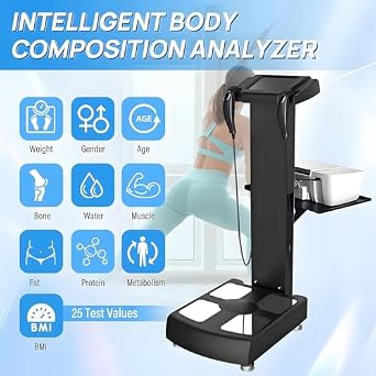 Digital Body Composition Scale with Large Display for Accurate Health Metrics Tracking