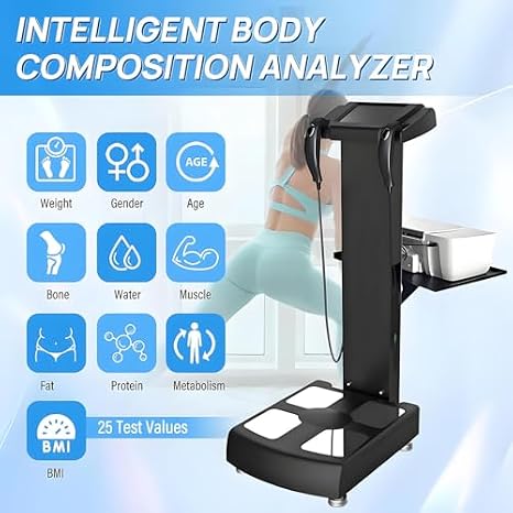 Digital Body Composition Scale with Large Display for Accurate Health Metrics Tracking