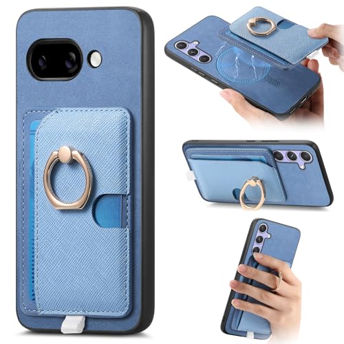 Jajaful Google Pixel 9a P[X 蒠^ MagSafeΉ  2 in 1 O[OsNZ9a P[X 蒠^ Ot ~ 360°] Pixel9a Jo[ z^ O[O Pixel 9a gуJo[ C