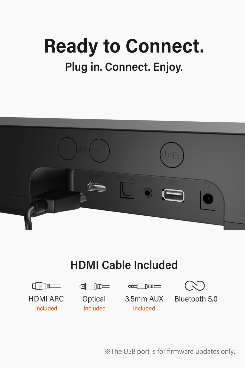 FUNLOGY サウンドバー Soundbar　Bluetooth　ARC対応 FUNLOGY（ファンロジー） サウンドバー スピーカー HDMI ARC Bluetooth