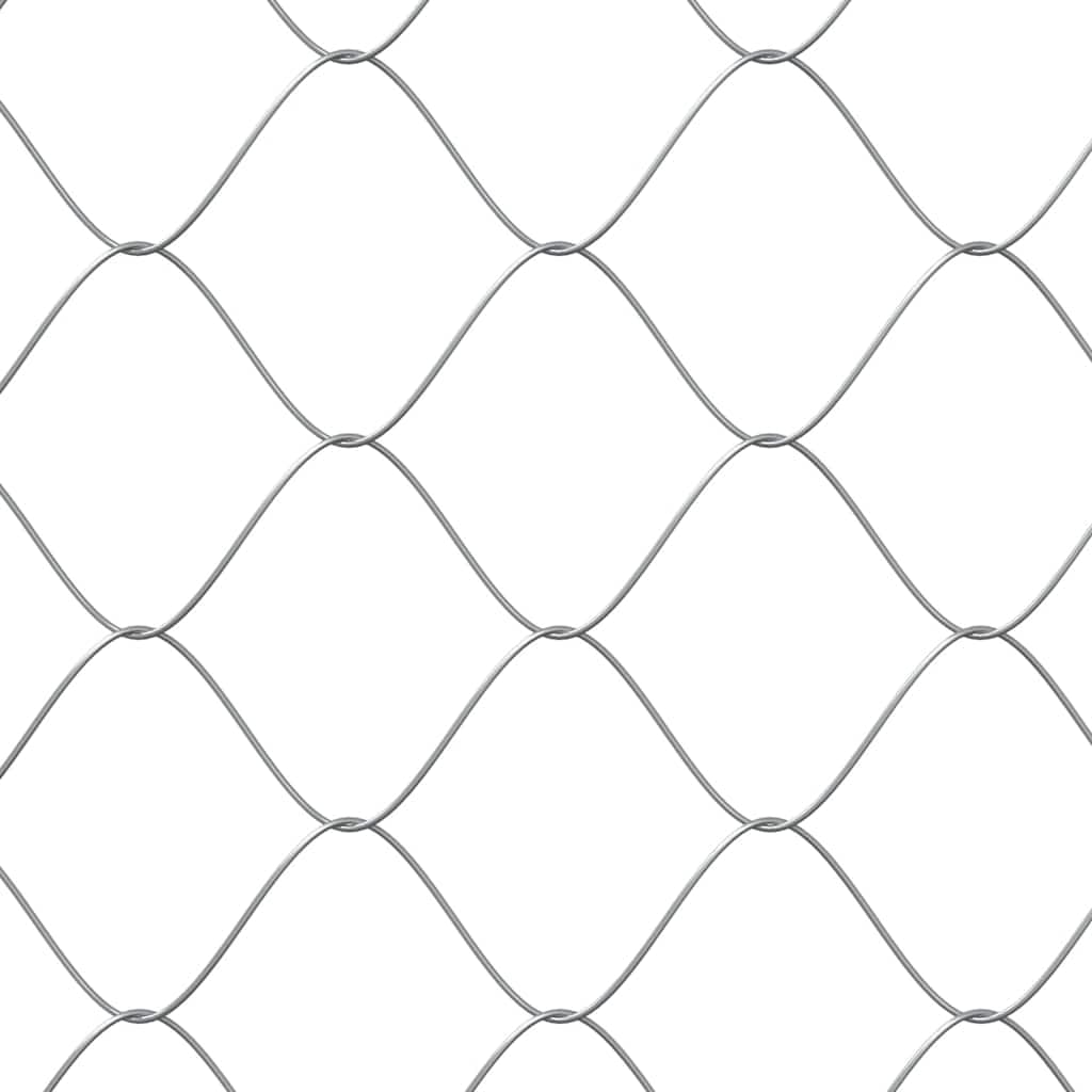Perrera para perros con puerta de acero galvanizado gris, 2 x 2 x 1,5 m, cercado al aire libre para perros cachorros con rejilla segura y protección resistente a la intemperie para jardín