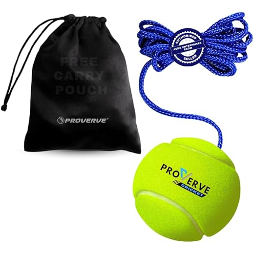 PROVERVE Cotton Hanging Tennis Ball Green