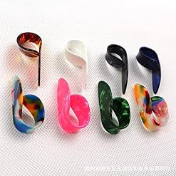 U/K 1 pièce de médiators pour le pouce et le doigt droit, couleur aléatoire. - Les Beatles, Paul McCartney, John Lennon, RIngo Starr, George Harrison U/K 1 pièce de médiators pour le pouce et le doigt droit, couleur aléatoire. – Image 4