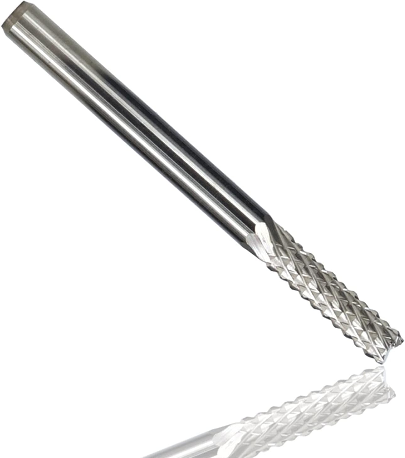 End Mill CNC Router Bits 10pcs 0.8-3.175mm PCB Milling Cutter Set 3. Shank Corn End Mill Bits CNC Cutting Tools Milling cutter(10pcs 0.6 1.5mm)