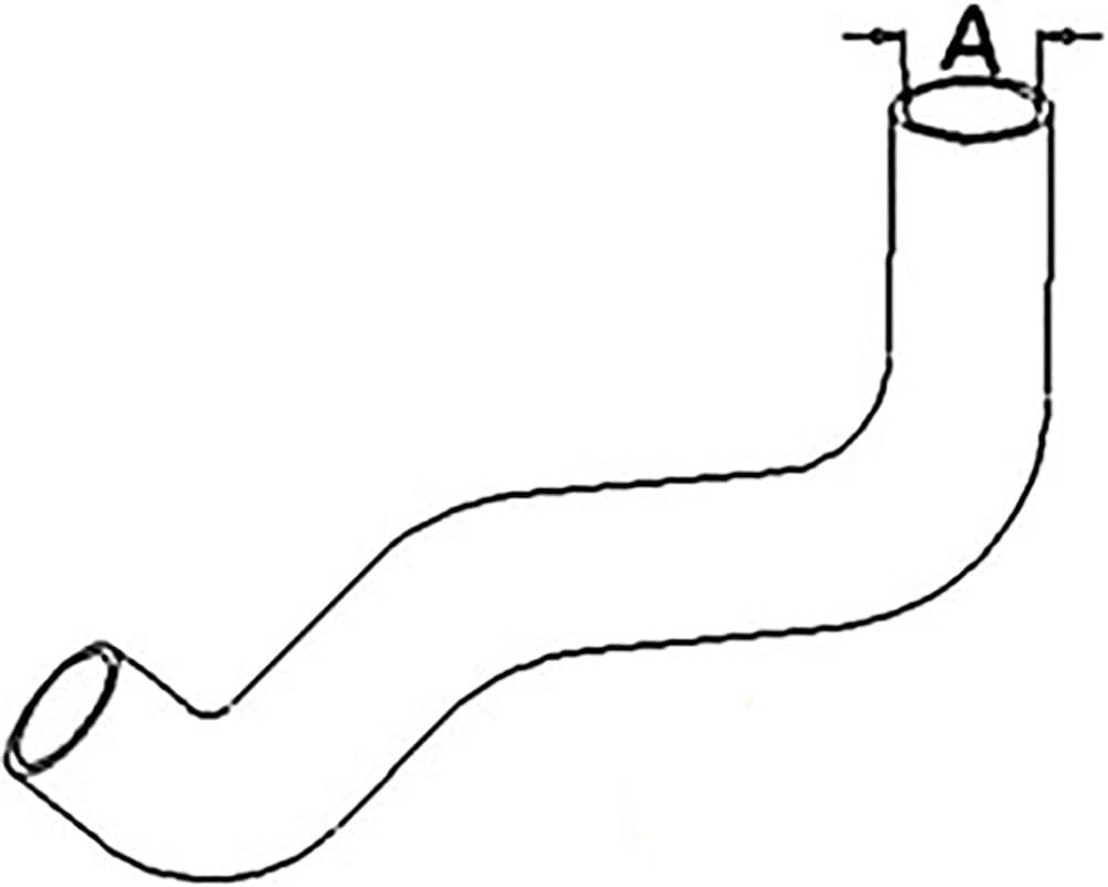 72100734 new Lower Radiator Hose Fits Allis Chalmers Compact Tractor 5015 1.08"