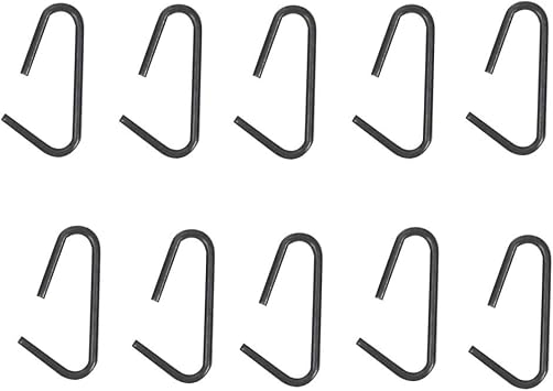 Fbshicung 10 Pcs 5/16 Inch Leather Belt Hooks for Old Style Singer/Jones Sewing Machine Treadle Accessories