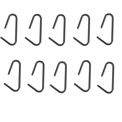 Fbshicung 10 Pcs 5/16 Inch Leather Belt Hooks for Old Style Singer/Jones Sewing Machine Treadle Accessories