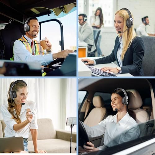 Trucker Bluetooth Headset con Cancelación de Ruido AI miniatura 7