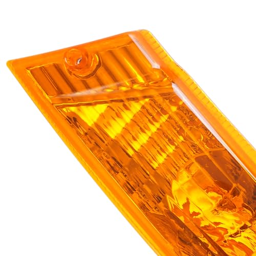 Kuafu GO-4069 Left Turn Signal Light Compatible With 2005-2007 Jeep Liberty Driver Side Signal Lamp Set Corner Side Marker Park Lamps W/Bulb Yellow Lens Plastic (Pc) Replacement thumb #4
