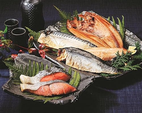 北の焼き魚詰合せ(開きほっけ焼き、身欠きにしん焼き、さば焼き、秋鮭塩焼き)調理済だから温めてすぐ食卓へ♪ お中元 お歳暮