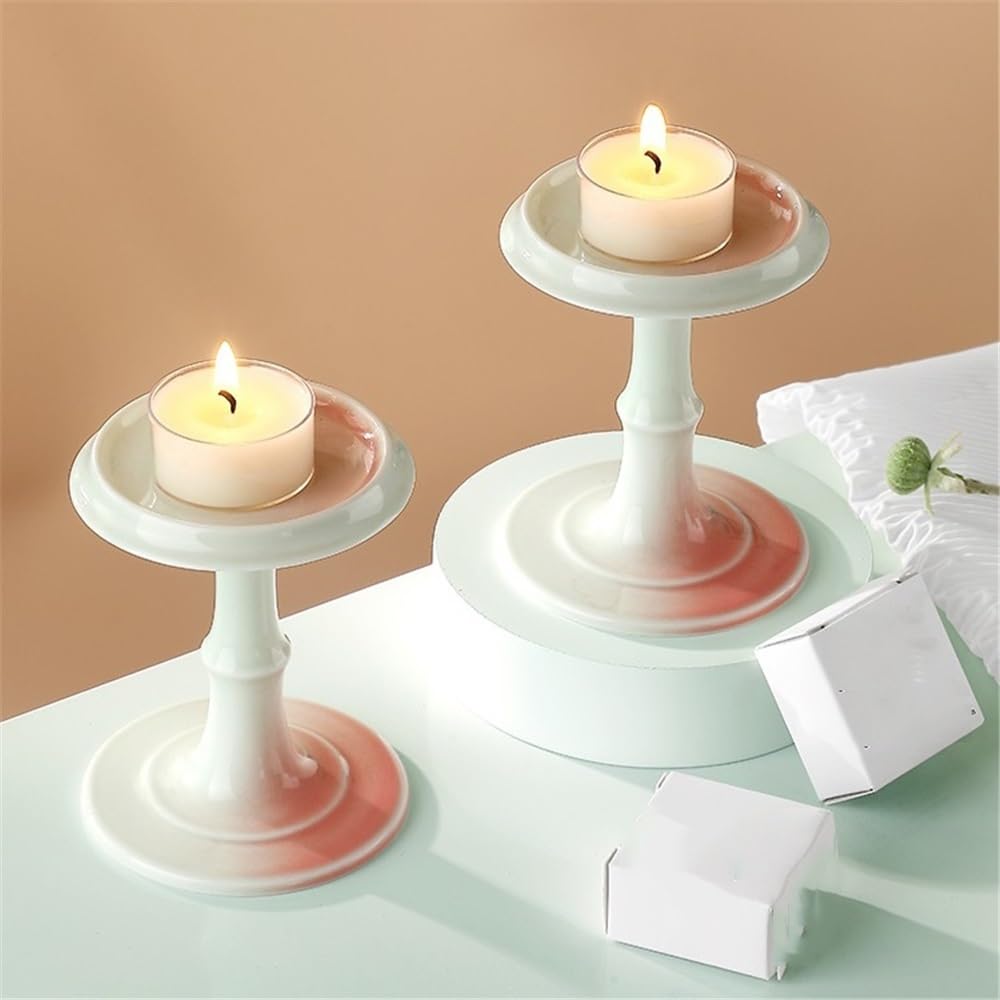 Candelabro Decorativo Candelero de cerámica for aromaterapia, decoración del hogar para el Comedor