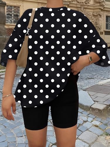 Image of Trendy Queen Womens Oversized T-Shirts Short Sleeves Workout Tops | Casual Summer Gym Tees Plus Size Fashion Clothes 2026