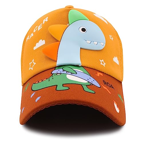 Image of VRITRAZ Unisex Kids Baseball Cap | Soft Cotton Adjustable Sun Hat for Boys & Girls | Casual Outdoor Summer Wear (4-12 Year)