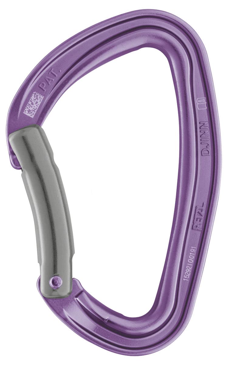 Petzl Djinn Mosquetón de Escalada Unisex Adultos