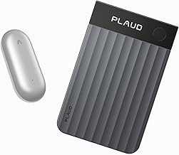 Pack Plaud Note Pro et NotePin, Enregistreurs Vocal IA avec Transcription et Résumé AI Dictaphone Enregistreur Audio pour Cours Réunions